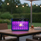 Sylar 4000mAh Şarj Edilebilir Kablosuz 3000V Yüksek Güçlü Elektrikli Sivrisinek Öldürücü Sivrisinek Öldürme Lambası,Sinek Kıran BG-009 2000 mah