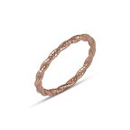 Altın Rose Renk Burgu Tamtur Yüzük 