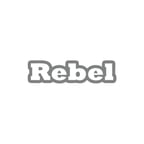 Rebel Araba Sticker 17x17 Cm Gri