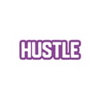 Hustle Araba Sticker 17x17 Cm Mor