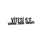 Vitesi 5'e Kafayı Sana Taktım Araba Sticker 17x17 Cm Siyah