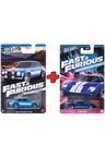 Hot Wheels 2'Li Fast & Furious Hızlı Ve Öfkeli Özel Seri Ford Serisi Uzun Kartonet Oyuncak Araba Mod