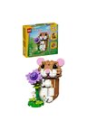 Lego ® Creator 3’Ü 1 Arada Sevimli Hamster Ile Çiçek 31376 – 7+ Oyuncak Yapım Seti (116 Parça)