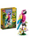 Lego ® Creator Egzotik Pembe Papağan 31144 - 7 Yaş Ve Üzeri Çocuklar Için Papağan, Balık Ve Kurbağa 