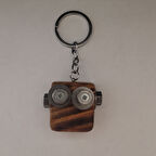 Cep Robotu” – El Yapımı Robot Anahtarlık (5 x 4 x 2 cm)