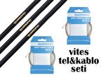 Shimano Vites Teli ve Shimano Kablo Set Takım Orijinal