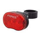 Force 3 Ledli Yuvarlak Bisiklet Arka Kırmızı Stop Lambası