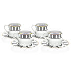 Saat Türk Kahve Fincan Seti 4'Lü&Hediye Kutulu