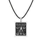 STİLLOVE Gümüş Barbaros Hayrettin Paşa Sancağı İşlemeli Kolye