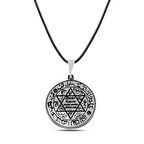 STİLLOVE Gümüş Süleyman Mührü Kolye