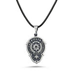 STİLLOVE Gümüş Emniyet Teşkilatı Polis Armalı Kolye