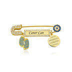 STİLLOVE Gümüş İsimli Bebek Yaka İğnesi