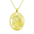 STİLLOVE ​Gümüş Gold Anne Kız Kolye