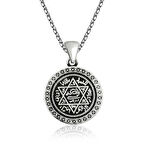 STİLLOVE Gümüş Süleyman Mührü Kolye