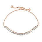 STİLLOVE Gümüş Baget Taşlı Su Yolu Asansör Bileklik