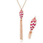 STİLLOVE ​Gümüş Püsküllü Balık Kolye