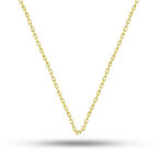 STİLLOVE Gümüş Gold 0.30 Mikron 45 Cm Forse Kadın Zincir