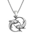 STİLLOVE Gümüş Balık Kadın Kolye