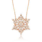 STİLLOVE Gümüş Kar Tanesi Kadın Kolye