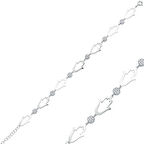 STİLLOVE Gümüş Fatma Ana Eli Kadın Bileklik