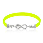 STİLLOVE Gümüş Sarı Sonsuzluk Kadın Bileklik