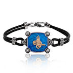 STİLLOVE Gümüş Tuğralı Erkek Bileklik