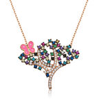 STİLLOVE Gümüş Bahar Ağacı Kadın Kolye