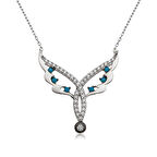 STİLLOVE Gümüş Peri Kanadı Kadın Kolye