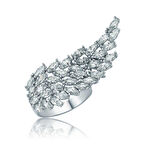 STİLLOVE Gümüş Melek Kanadı Kadın Yüzük