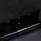 STİLLOVE Gümüş Işıklı Kutulu Melek Kanadı Kadın Bileklik