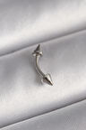 STİLLOVE 316L Çelik Gümüş Renk Çivi Model Piercing