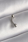 STİLLOVE 316L Çelik Gümüş Renk Topçuk Model Piercing