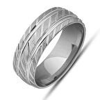 Gümüş Kalemli Rodyum Alyans SL12499