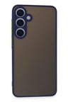 Samsung Galaxy S24 Kılıf Montreal Silikon Kapak - Lacivert