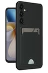 Samsung Galaxy S24 Plus Kelvin Kartvizitli Silikon - Siyah
