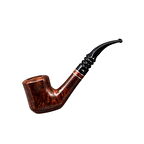 Şahin Üç Yıldız 855 9mm. Filtreli Akrilik Saplı Pipo (237410)