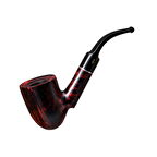 Şahin Kuyruklu Yıldız 874 9mm. Filtreli Ebonit Saplı Pipo (238011)