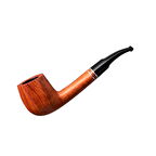 Şahin Kuyruklu Yıldız 485 9mm. Filtreli Ebonit Saplı Pipo (238120)