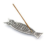 Metal Kayık Baykuş Tasarımı Tütsülük