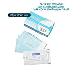 Manikür Tek Kullanımlık Tırnak, Alet Sterilizasyon Zarf Paket / Diş Hekimliği Tıbbi Sınıf Kağıt