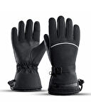 Stavye Isıtmalı Kayak Eldiveni - Su Geçirmez, Kaymaz Silikon Tasarım Kayak & Snowboard Eldiveni