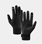 Stavye Soğuk Rüzgar Geçirmez Suya Dayanlıklı Dokunmatik Eldiven Parmak Korumalı Motosiklet Eldiveni