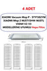 STYTJ02YM XİAOMİ MOP P ve MJST1SHW-MJSTL Mop 2 robot süpürge uyumlu  1 adet hepa filtre