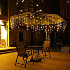 20 Metre Buz Sarkıt Dekoratif Aydınlatma - İç/Dış Mekan Yılbaşı, Parti ve Süsleme Işıkları