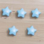 5 Adet Modern Yıldız Kulp Bebek Çocuk Genç Odası Çekmece Dolap Mobilya Kulpu