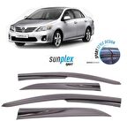 SUNPLEX Toyota Corolla 2007-2012 Spor Cam Rüzgarlığı 4 Parça