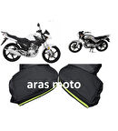 Yamaha Ybr 125-Ybr 125 Esd Rüzgarlık Elcik Koruma Telefon Tutuculu _Supermoto