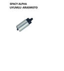 Honda Spacy Alpha 110 Benzin Pompası (Spacy Alfa 110) _Supermoto