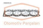 Supsan S0082009-03 Silindir Kapak Contası 95.3mm 1.60mm Master Ducato Daily 2.5TD 94-00 Saclı Özel KlınGrit 98448817A