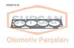 Supsan S0082018-02 Silindir Kapak Contası 2 Çentik Saclı Özel KlınGrit Kangoo Express 1.9D Renault 19 1.9D F8Q Eski Motor 7700745724